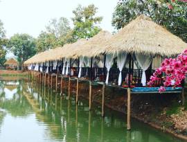 ម្លប់ត្នោត កៀនស្វាយ និងស្ទូចត្រីកំសាន្ត​ - Mloub Thnoat Fishing & Restaurant